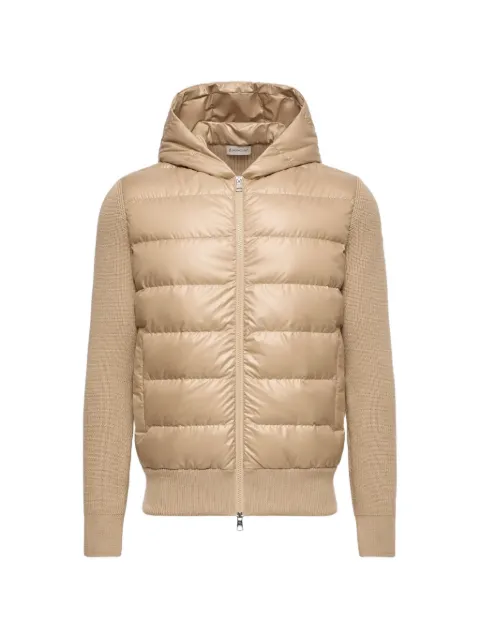 Moncler quilted-panel puffer jacket