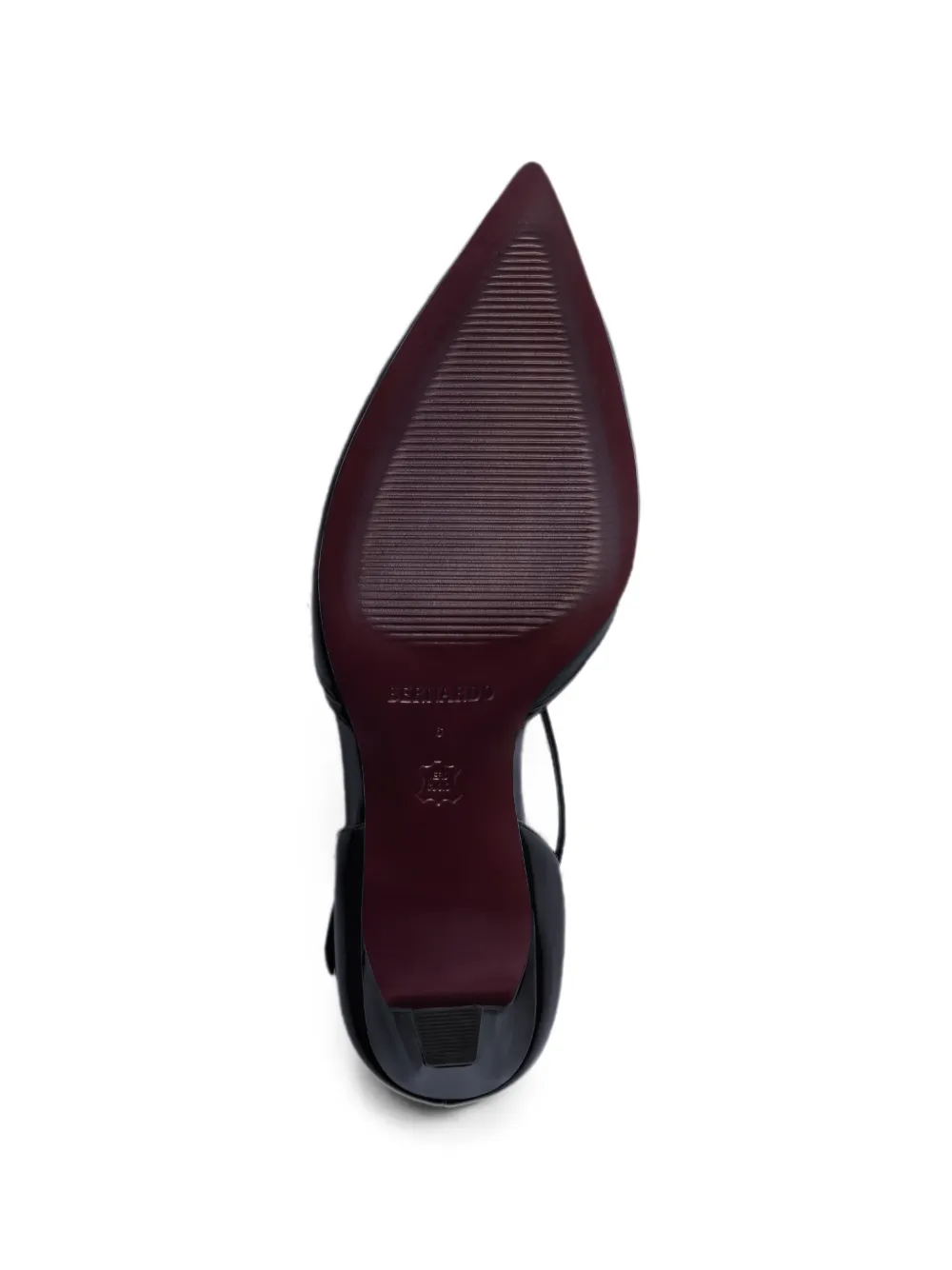 Bernardo Gianna pumps met T-bandje Zwart