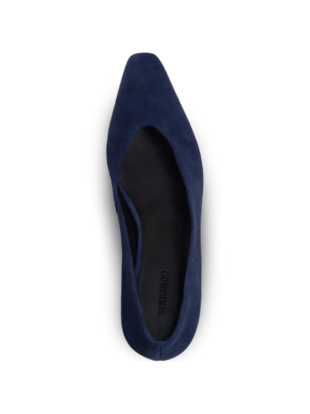 Bernardo Chiara pumps met vierkante neus Blauw