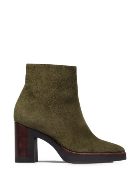 Bernardo Nara suede platform ankle boots