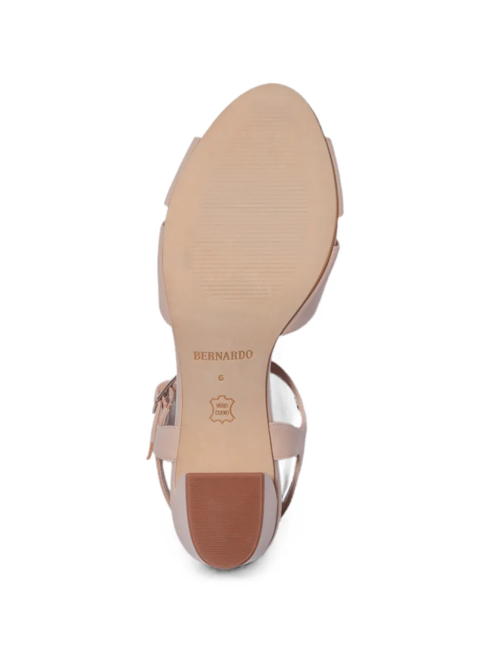 Bernardo Ginni sandalen met gekruiste bandjes en gespsluiting Roze