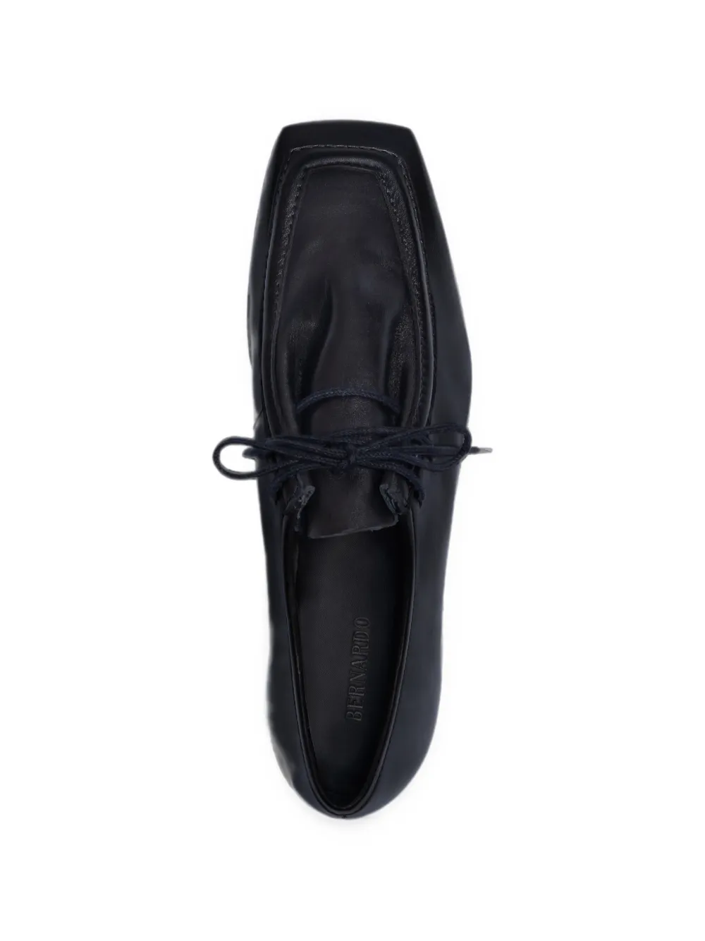 Bernardo Tate derby schoenen met vierkante neus Zwart
