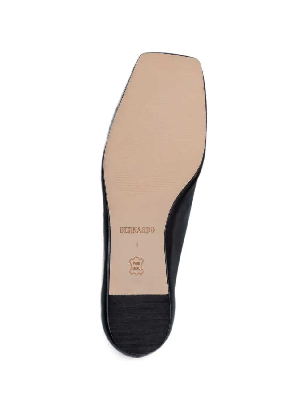 Bernardo Tate derby schoenen met vierkante neus Zwart