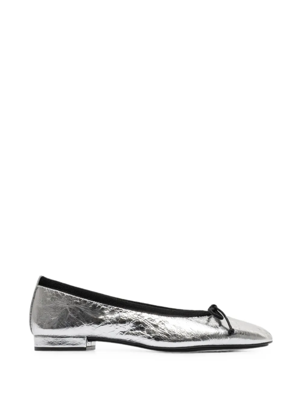 Bernardo Ballerine con fiocco - Argento