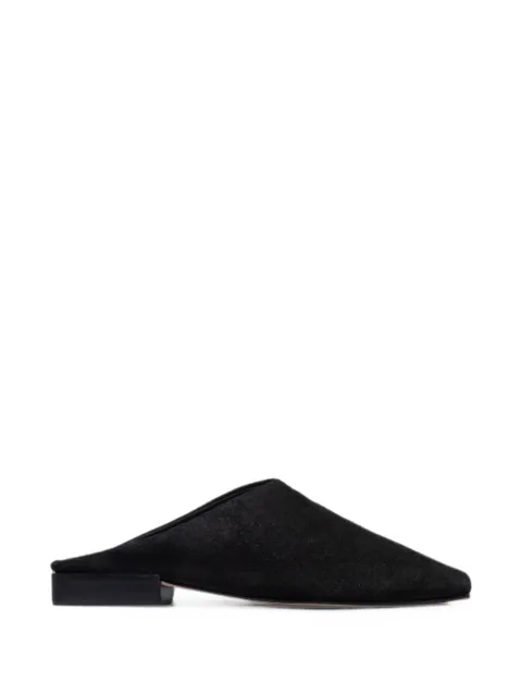 Bernardo Porto square-toe mules