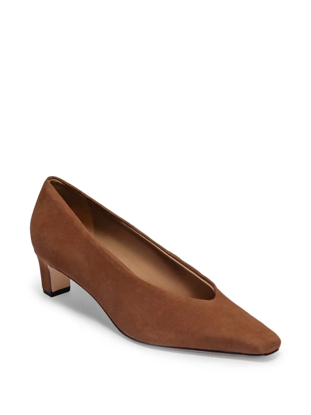 Bernardo Chiara pumps met vierkante neus Bruin