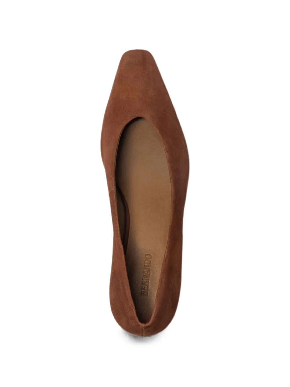 Bernardo Chiara pumps met vierkante neus Bruin