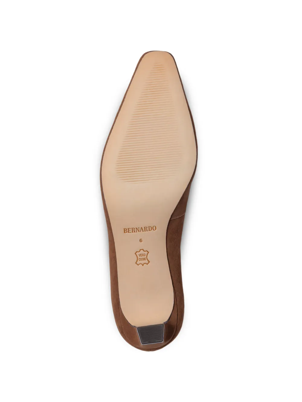 Bernardo Chiara pumps met vierkante neus Bruin