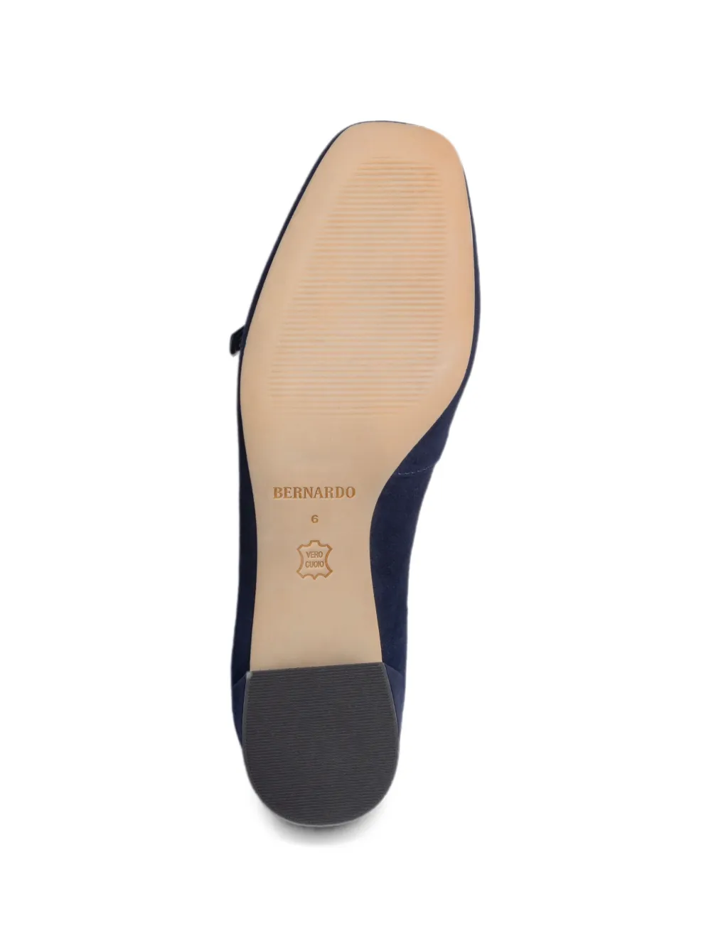 Bernardo Amelie suède pumps met gesp-detail Blauw