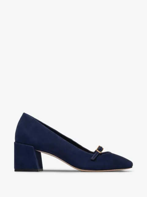 Bernardo Amelie buckle-detail suede pumps