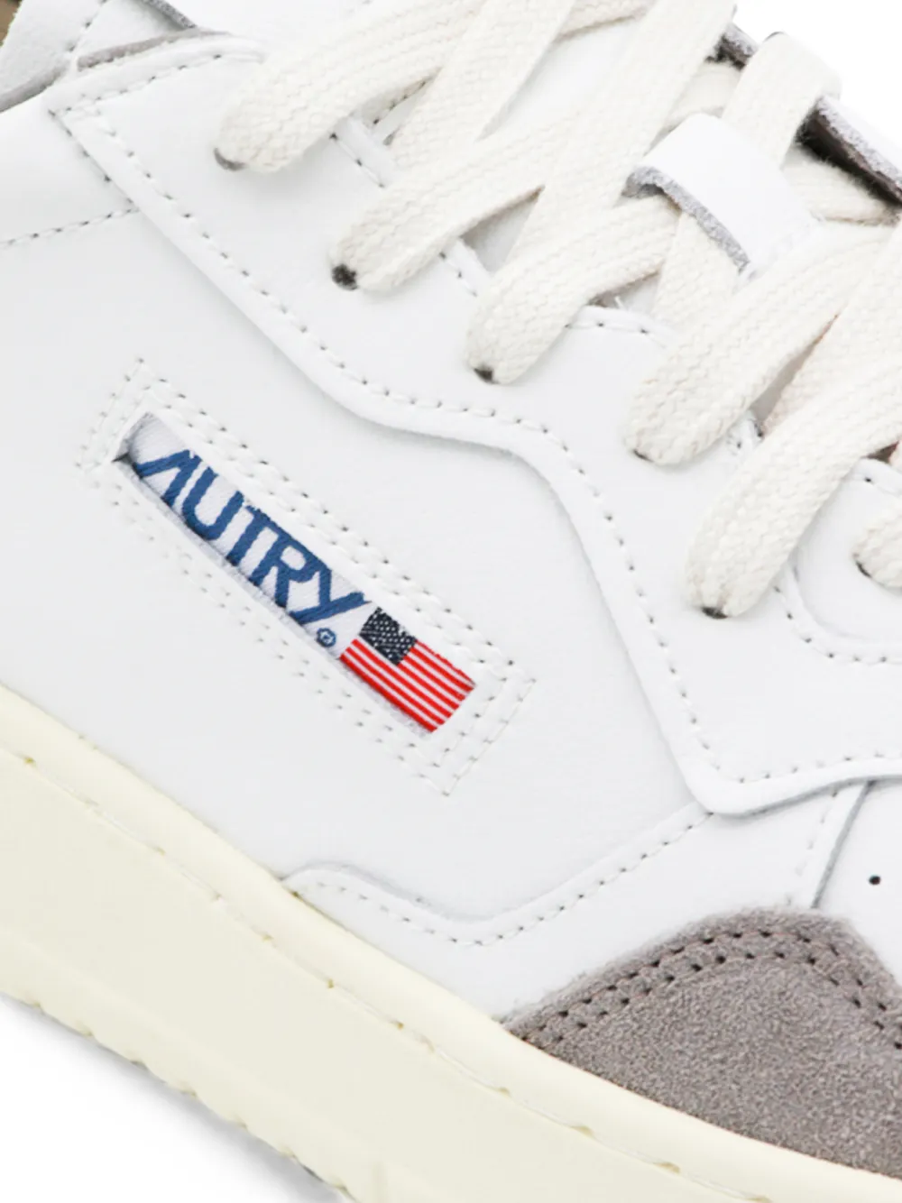 Autry Medalist panelled sneakers Wit