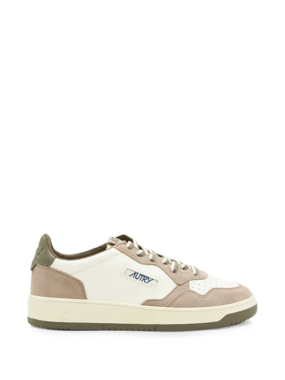 Autry perforated panelled sneakers - Toni neutri