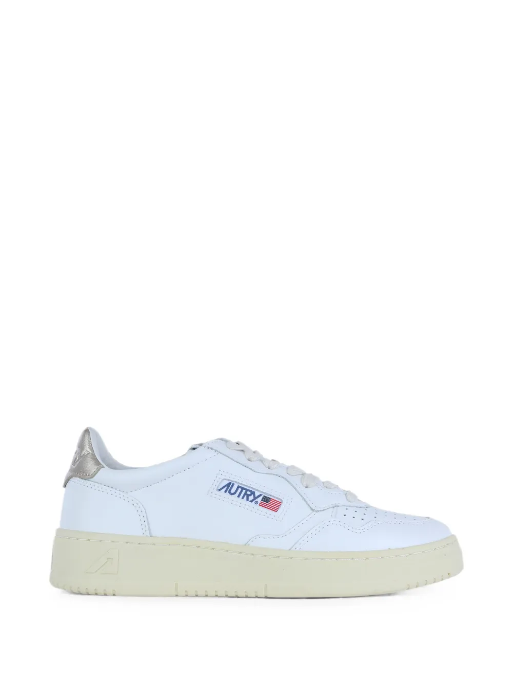 Autry perforated leather sneakers - Bianco