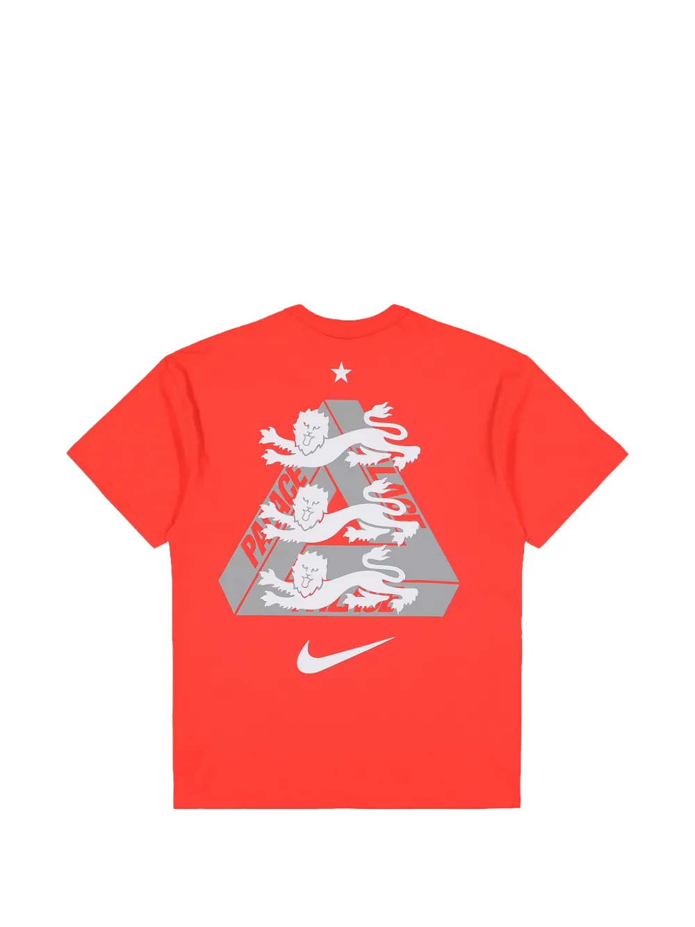 NIKE x PALACE England Tシャツ オレンジ Nike x England x Palace graphic-print T-shirt | Red | FARFETCH