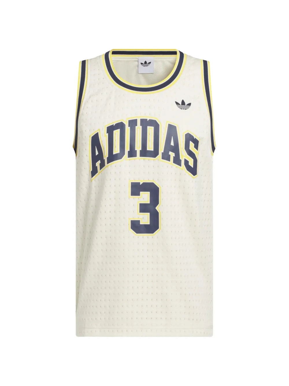 adidas logo-print tank top - Toni neutri