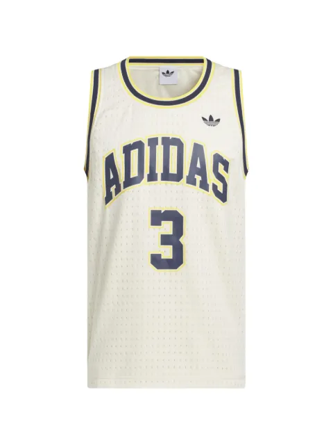 adidas top con logo estampado