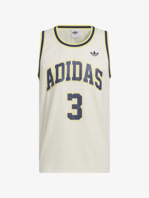 adidas logo-print tank top