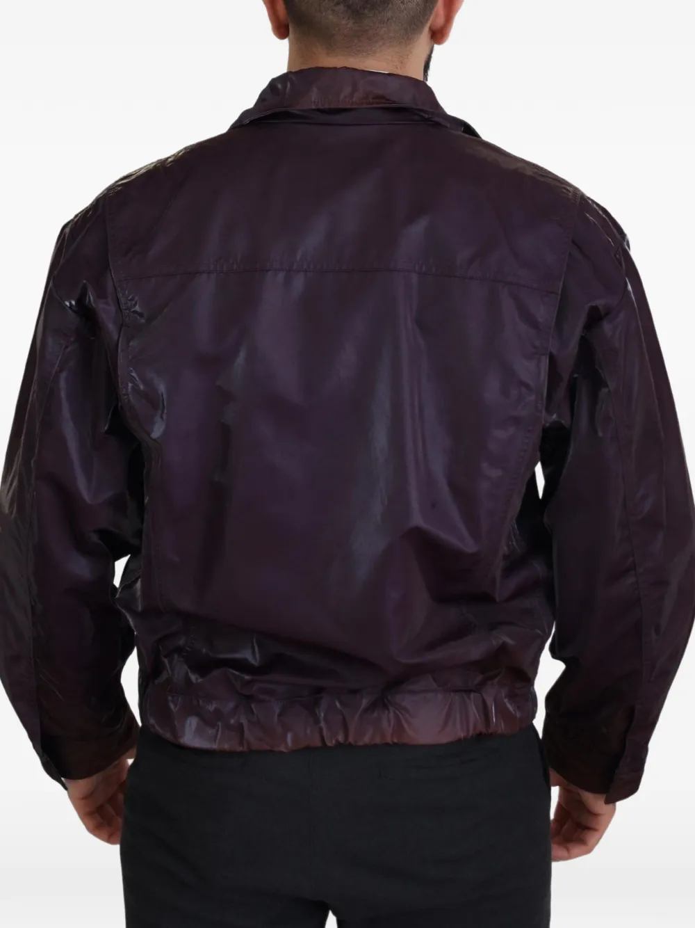 Dolce & Gabbana Lichtgewicht bikerjack Paars