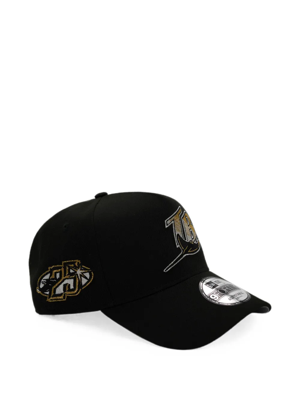 NEW ERA CAP 9FORTY A-Frame Tampa Bay Rays pet Zwart
