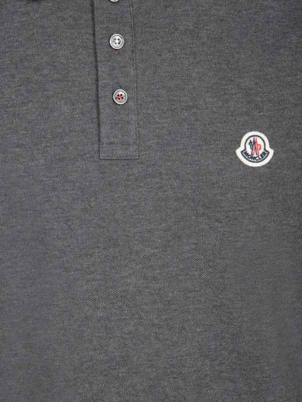 Moncler ショートスリーブ ポロシャツ | グレー | FARFETCH JP