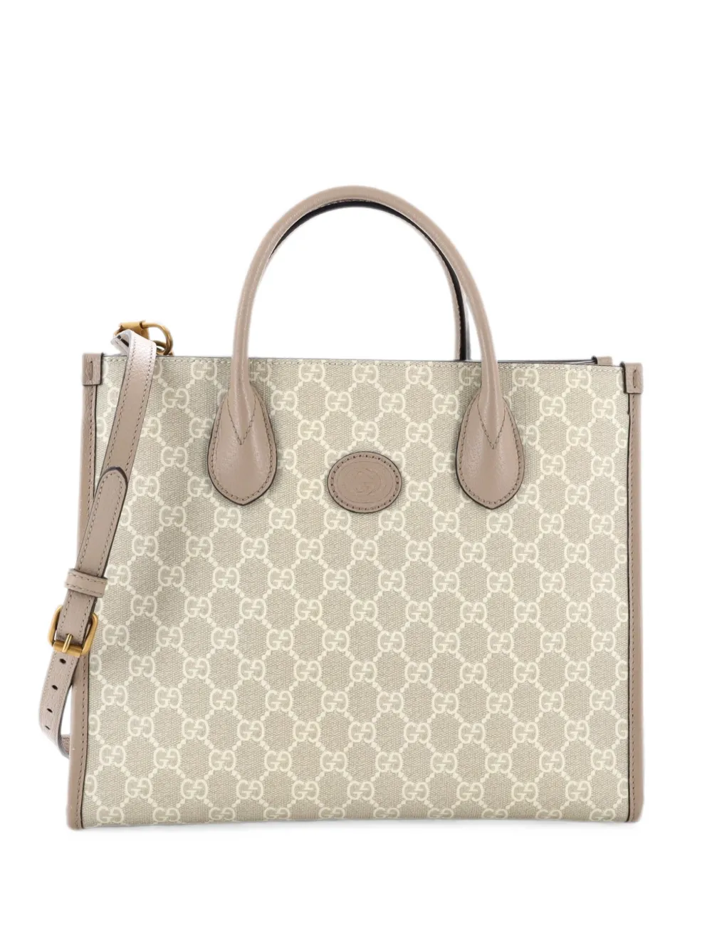 Gucci Pre-Owned Borsa a tracolla GG piccola in tela cerata GG e pelle - Toni neutri