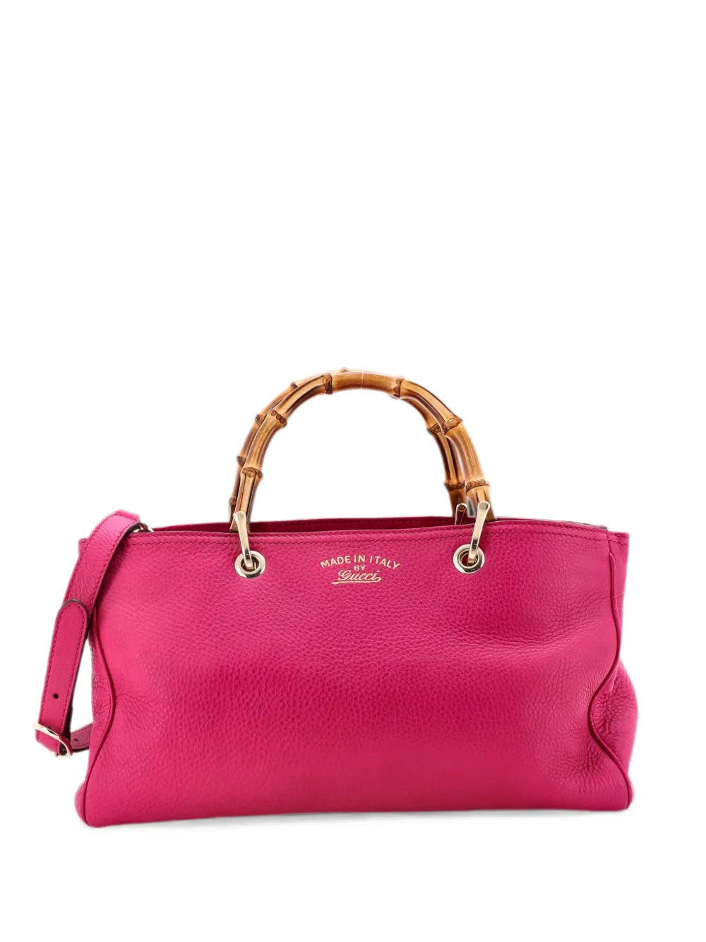 Gucci Pre-Owned Borsa tote Bamboo media in pelle - Rosa