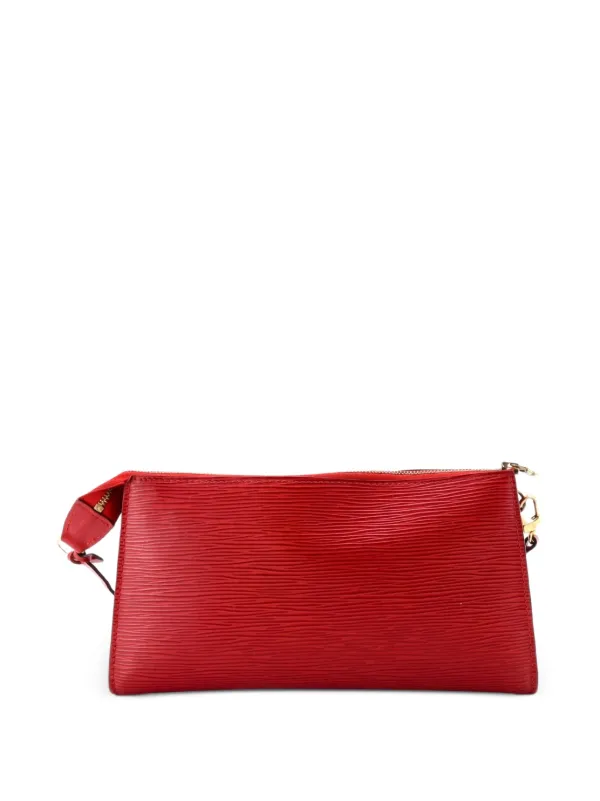 Louis Vuitton エピレザー クラッチバッグ レッド Louis Vuitton Pre-Owned ポシェット アクセソワール エピレザー