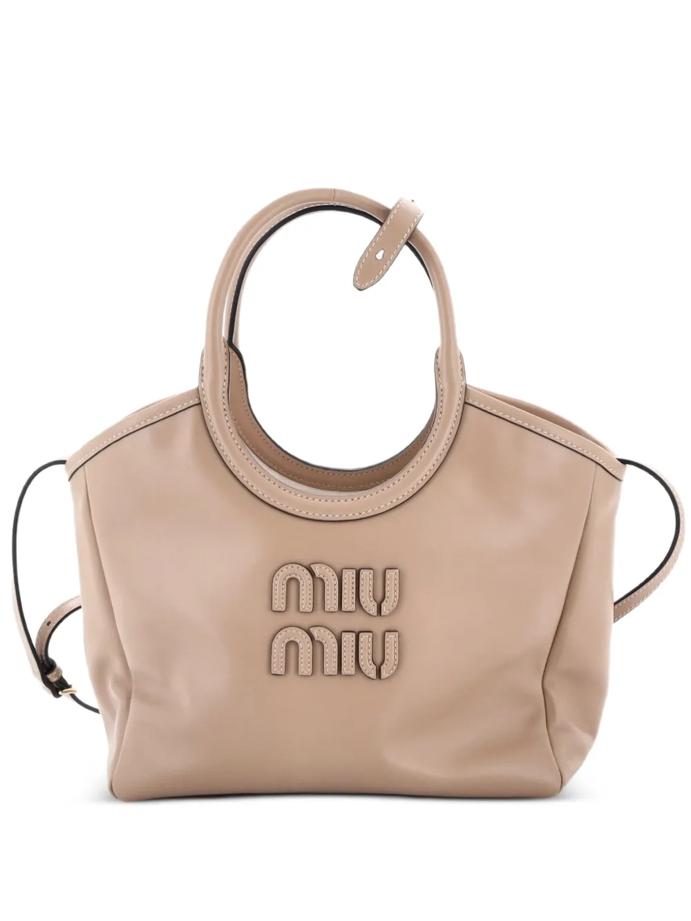 Miu Miu Pre-Owned Kleine Ivy Schultertasche - Nude