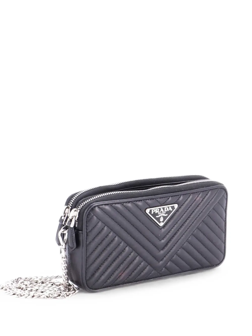 Prada Pre-Owned Borsa a spalla mini - Nero