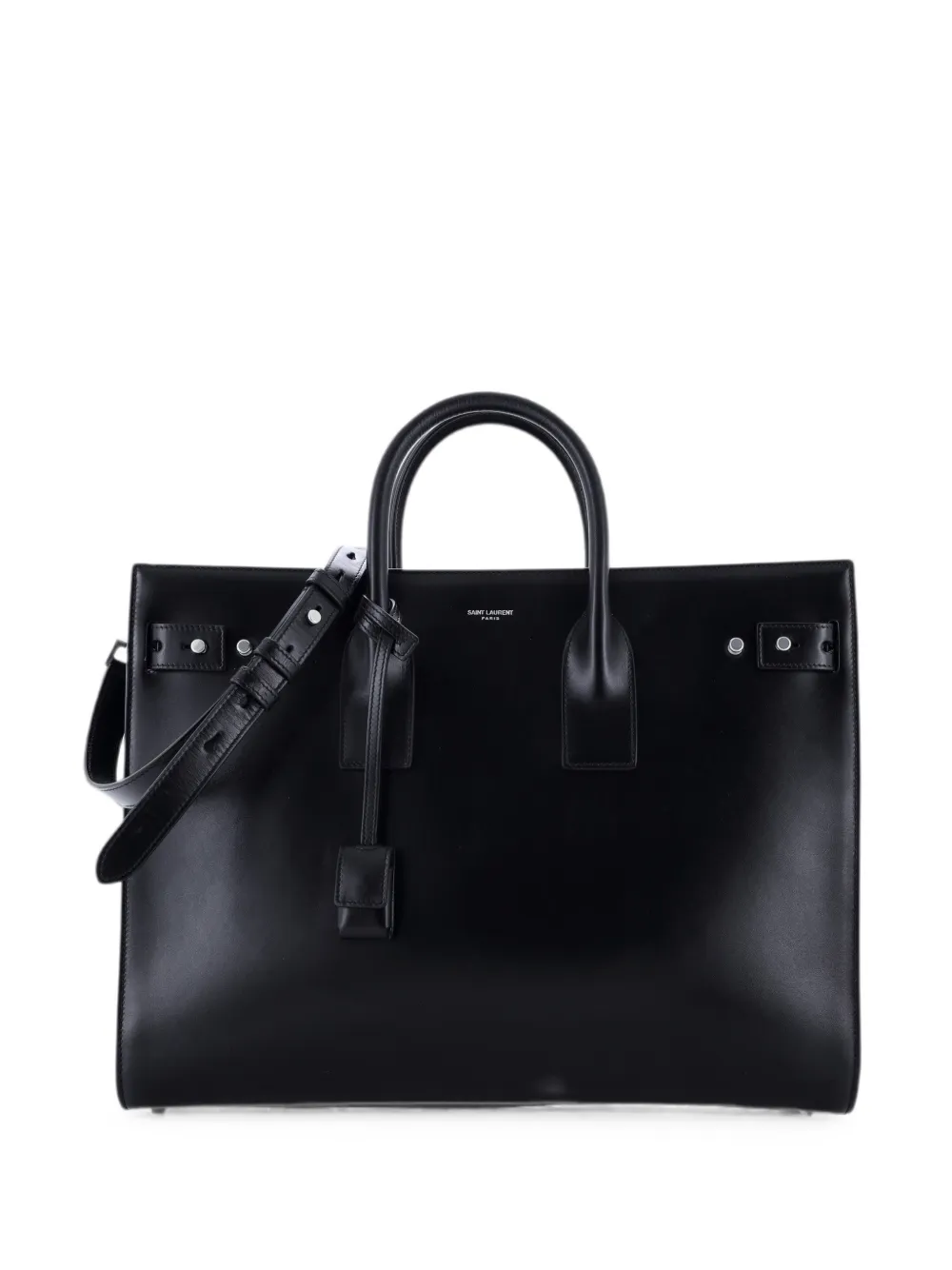 Saint Laurent Pre-Owned Sac de Jour Souple Bag Leather Large satchel - Black