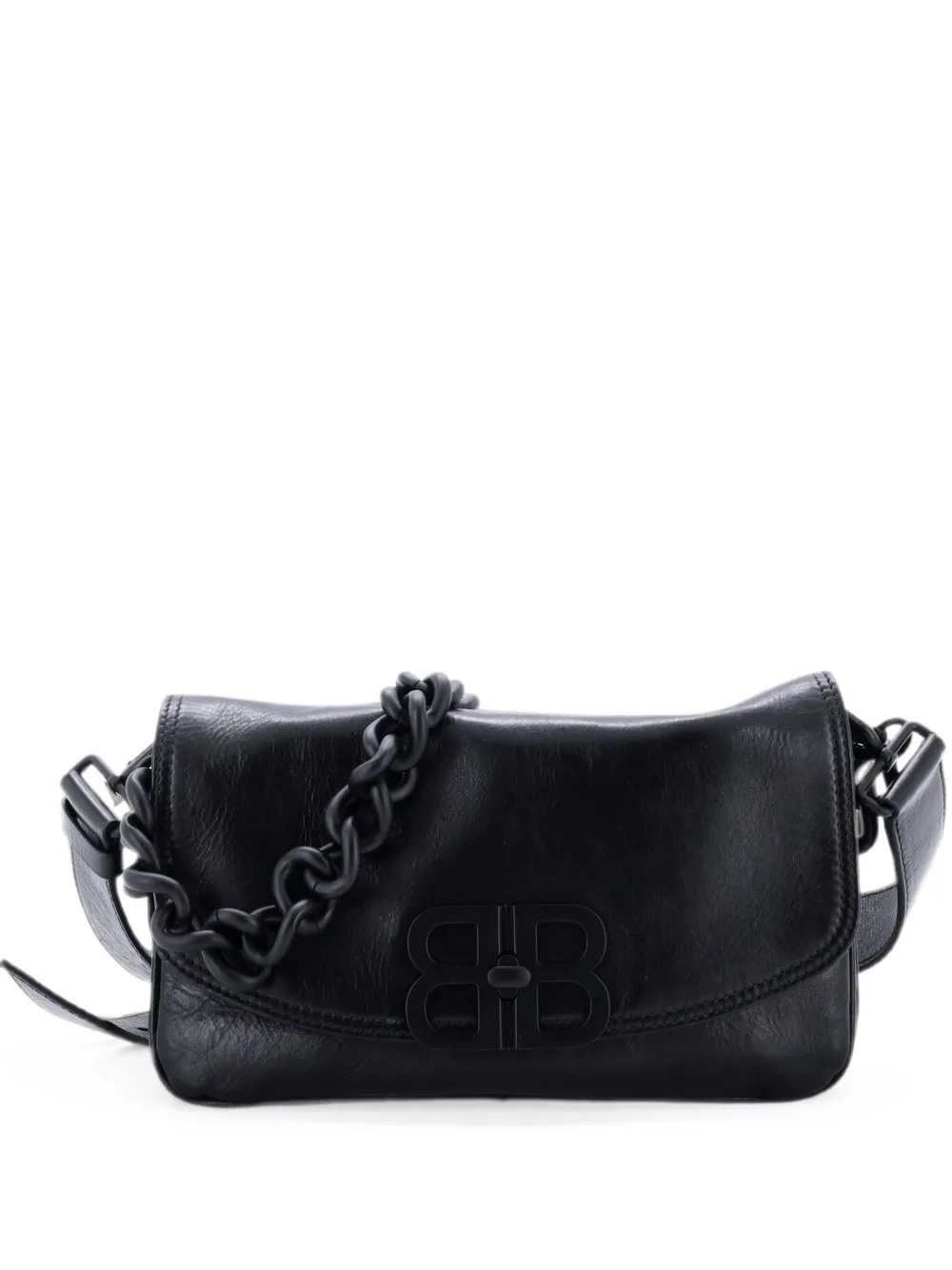 Balenciaga Pre-Owned Borsa a spalla BB Soft Flap piccola - Nero