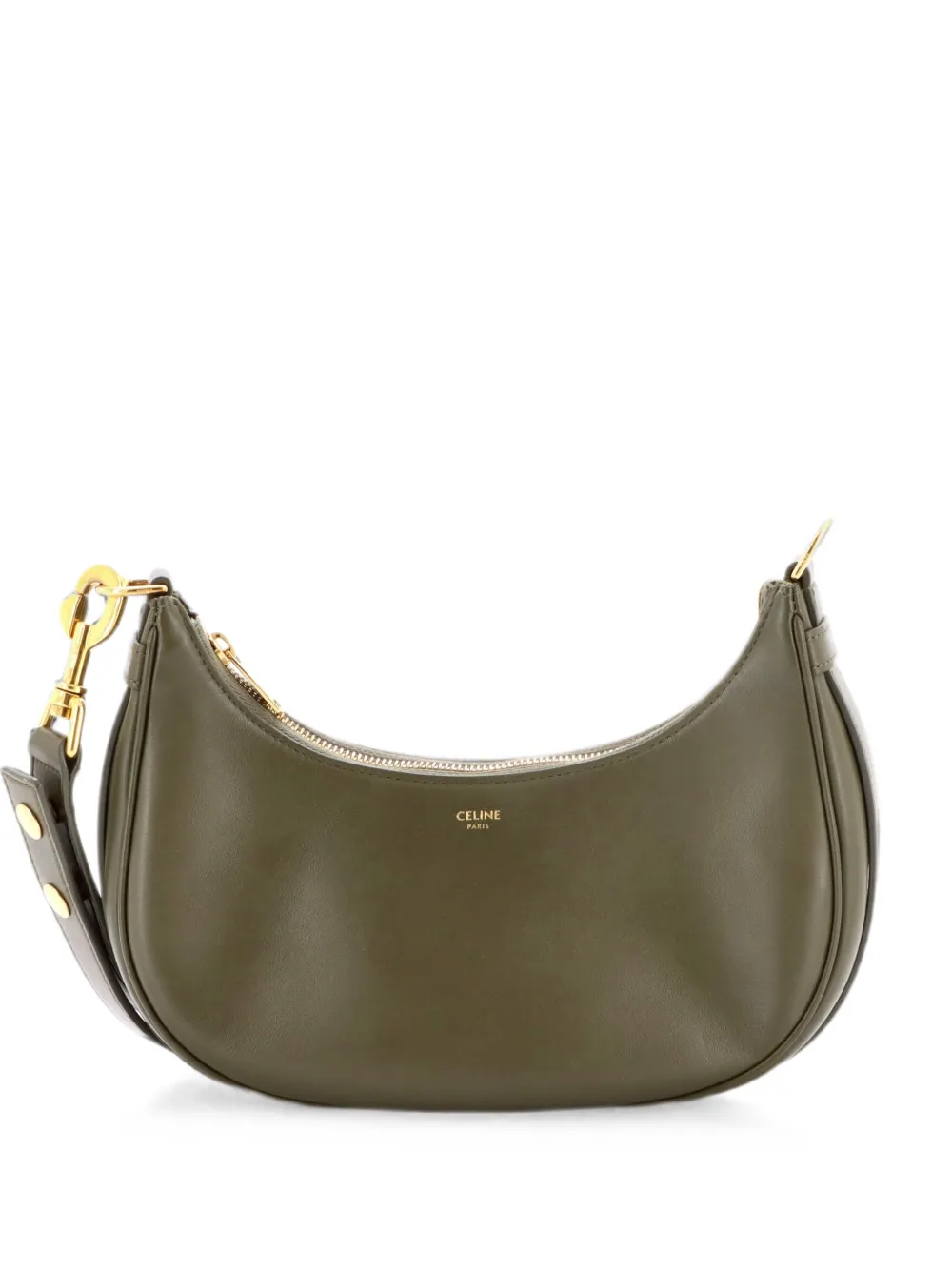 Celine Pre-Owned Borsa passepartout Ava media in pelle con tracolla - Verde