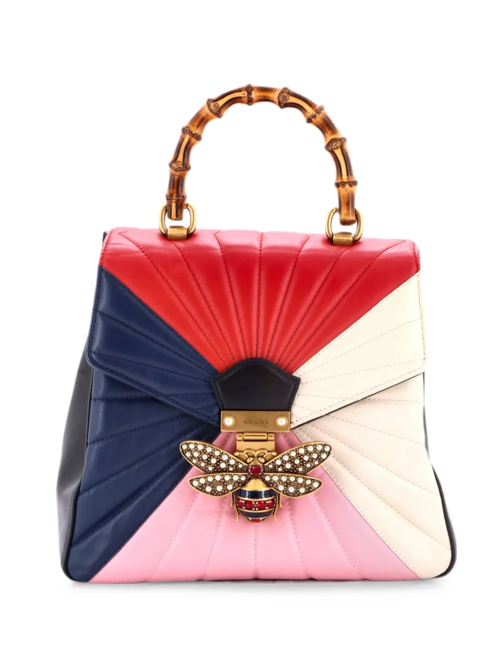 Gucci Pre-Owned Zaino Queen Margaret piccolo in pelle trapuntata - Multicolore