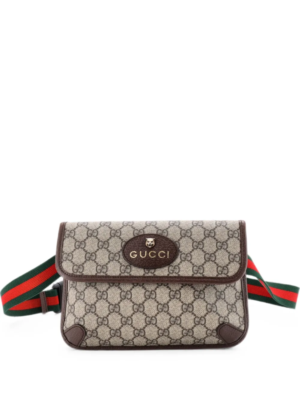 Gucci Pre-Owned Marsupio Neo Vintage in tela cerata GG - Marrone
