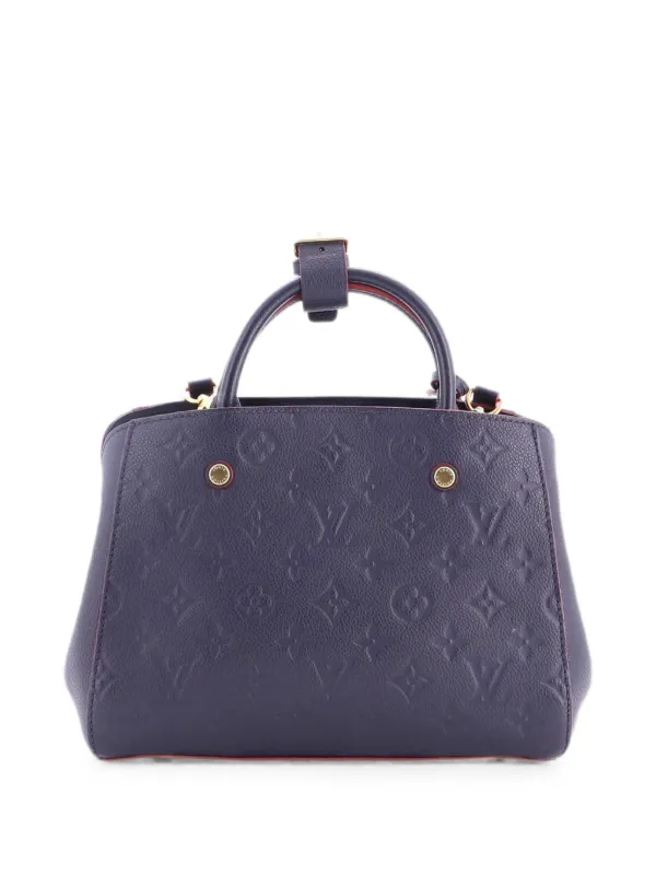 Louis Vuitton Pre-Owned モンテーニュ モノグラム アンプラントレザー