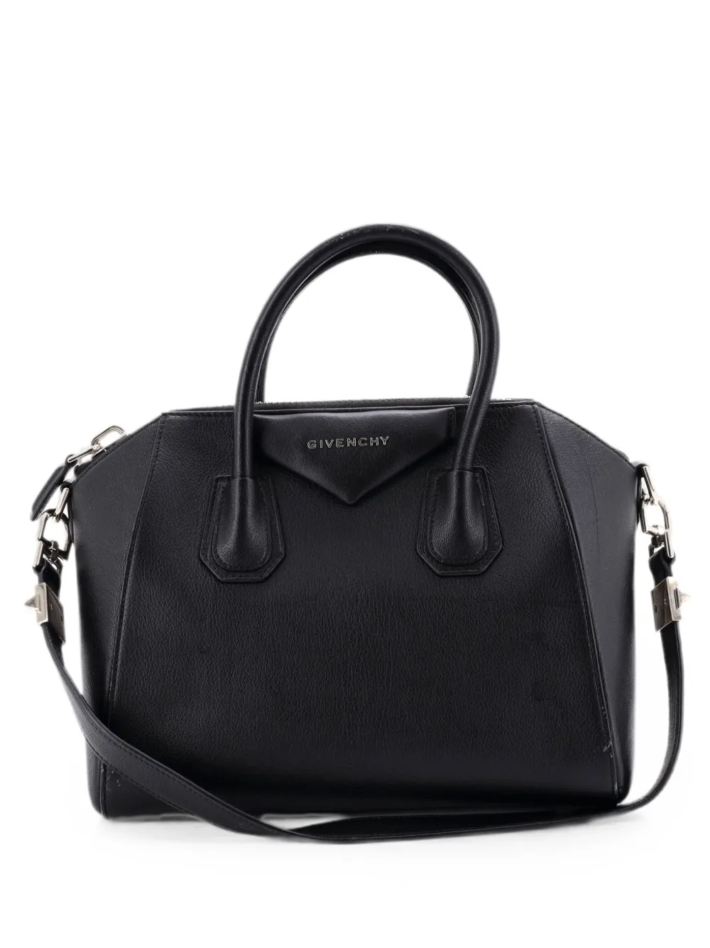 Givenchy Pre-Owned Borsa a tracolla Antigona piccola in pelle - Nero