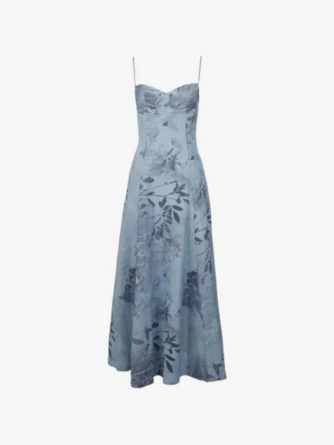 SIMKHAI  Vestido com estampa floral