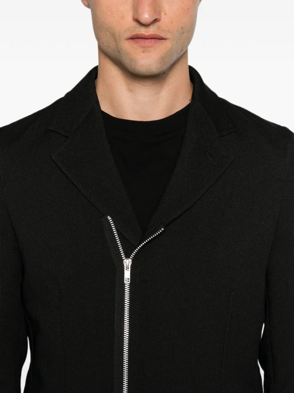 Comme Des Garçons Shirt Blazer met ritssluiting Zwart