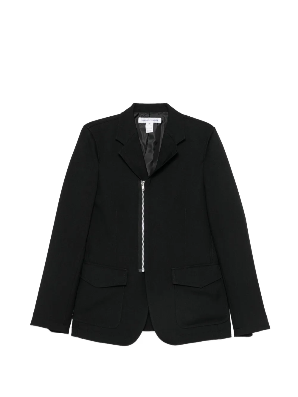 Comme Des Garçons Shirt zip-fastening blazer - Nero