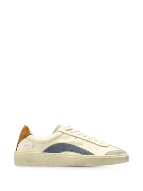 DSQUARED2 panelled leather sneakers