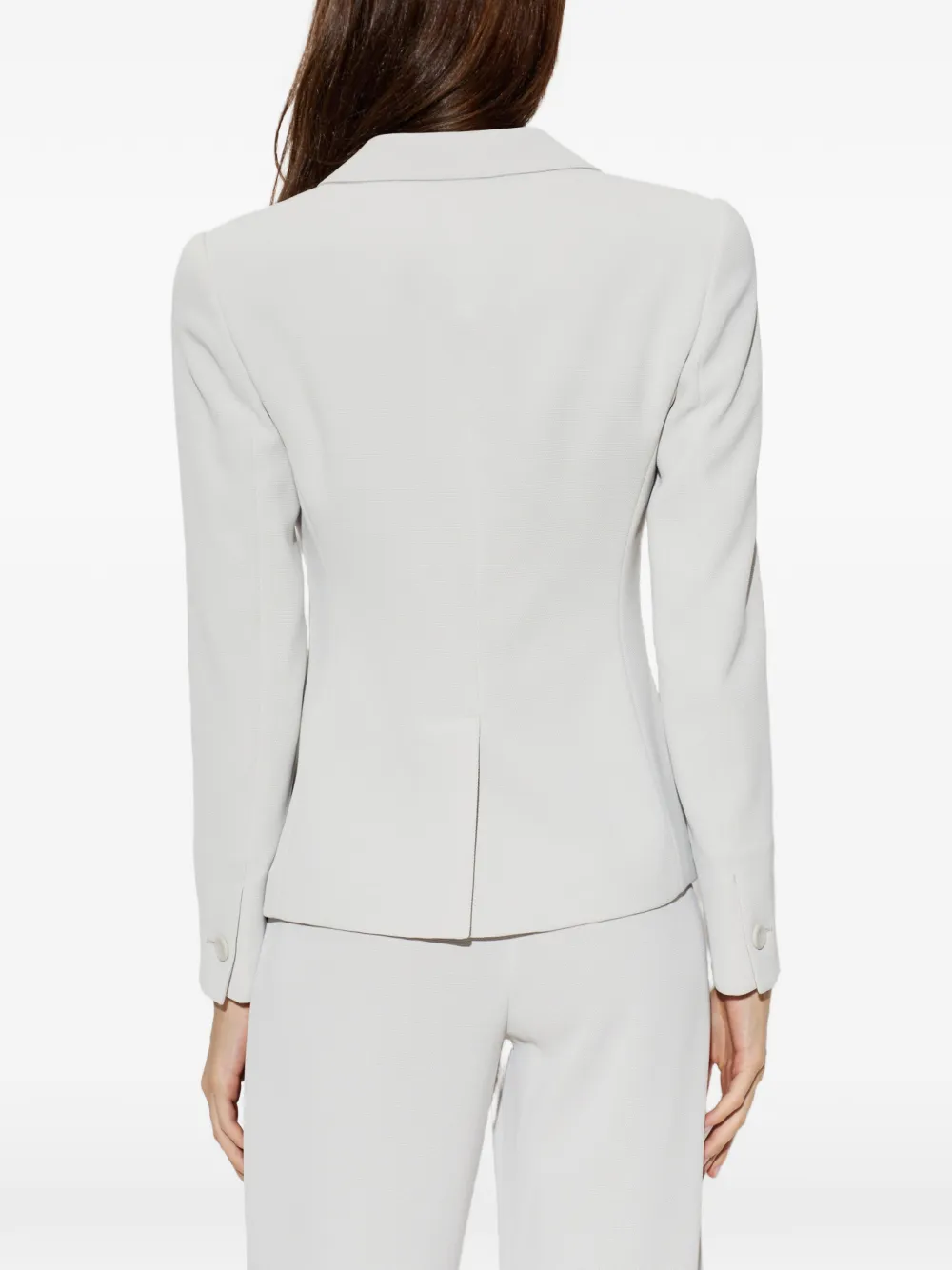 Emporio Armani Asymmetrische blazer Grijs