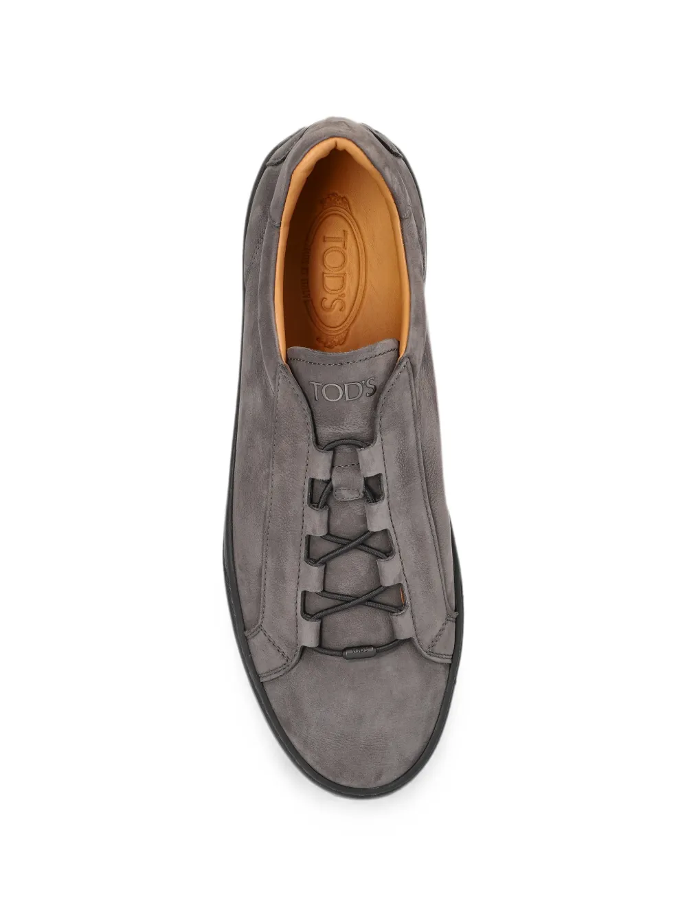 Tod's Gommino-detail leather sneakers Grijs