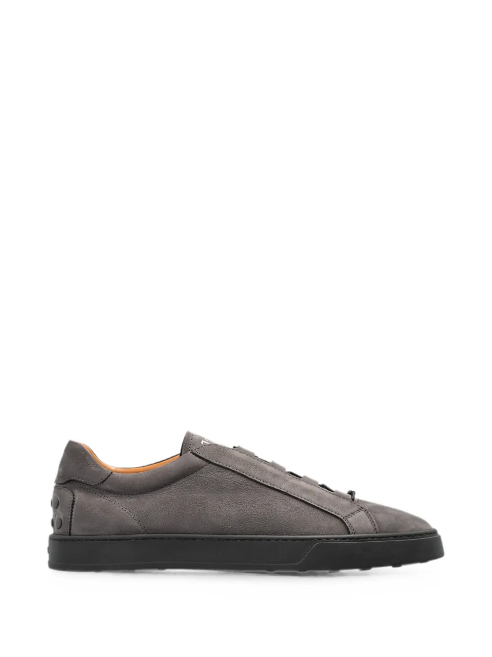 Tod's Gommino-detail leather sneakers - Grigio
