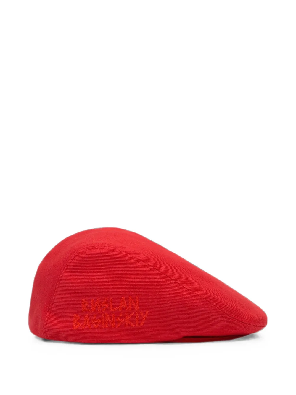 Ruslan Baginskiy Ivy Logo-embroidered Cap In Red