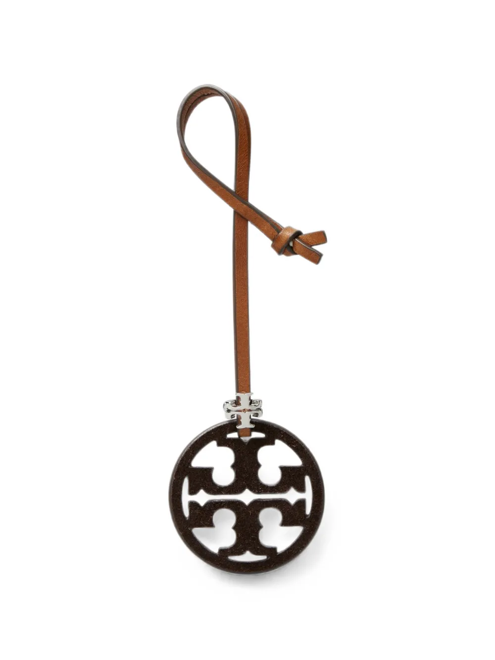 Tory Burch Miller bag charm - Marrone