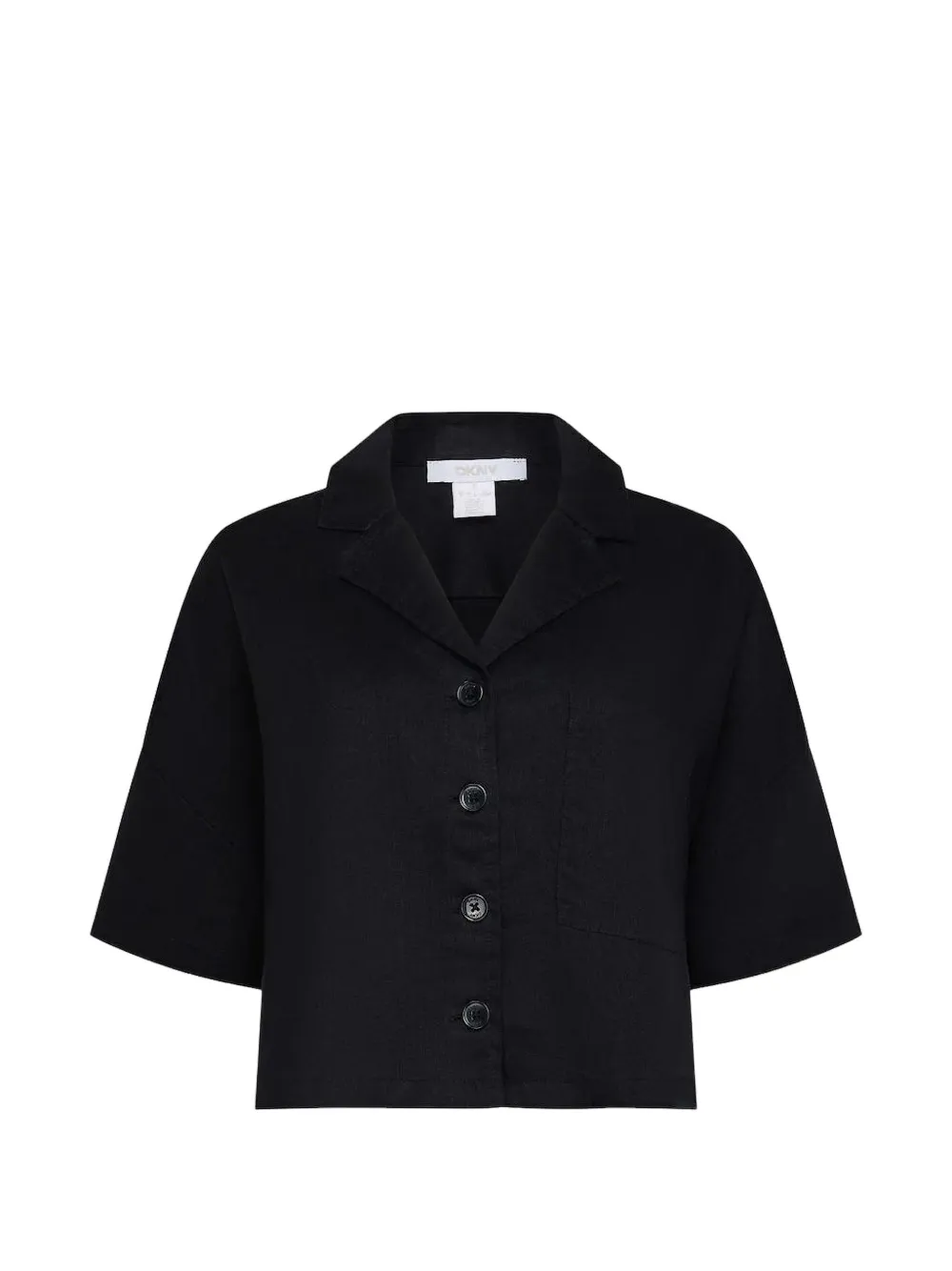 DKNY short-sleeve convertible-collar shirt - Nero