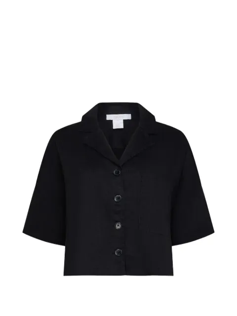 DKNY short-sleeve convertible-collar shirt