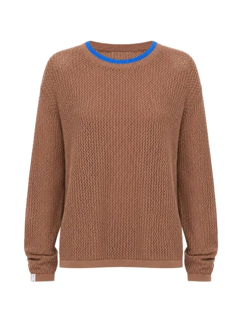 The Upside Avalon Bayli open-knit cotton sweater