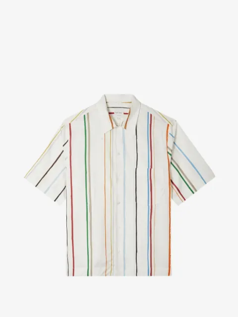 Paul Smith camisa Painted Signature Stripe