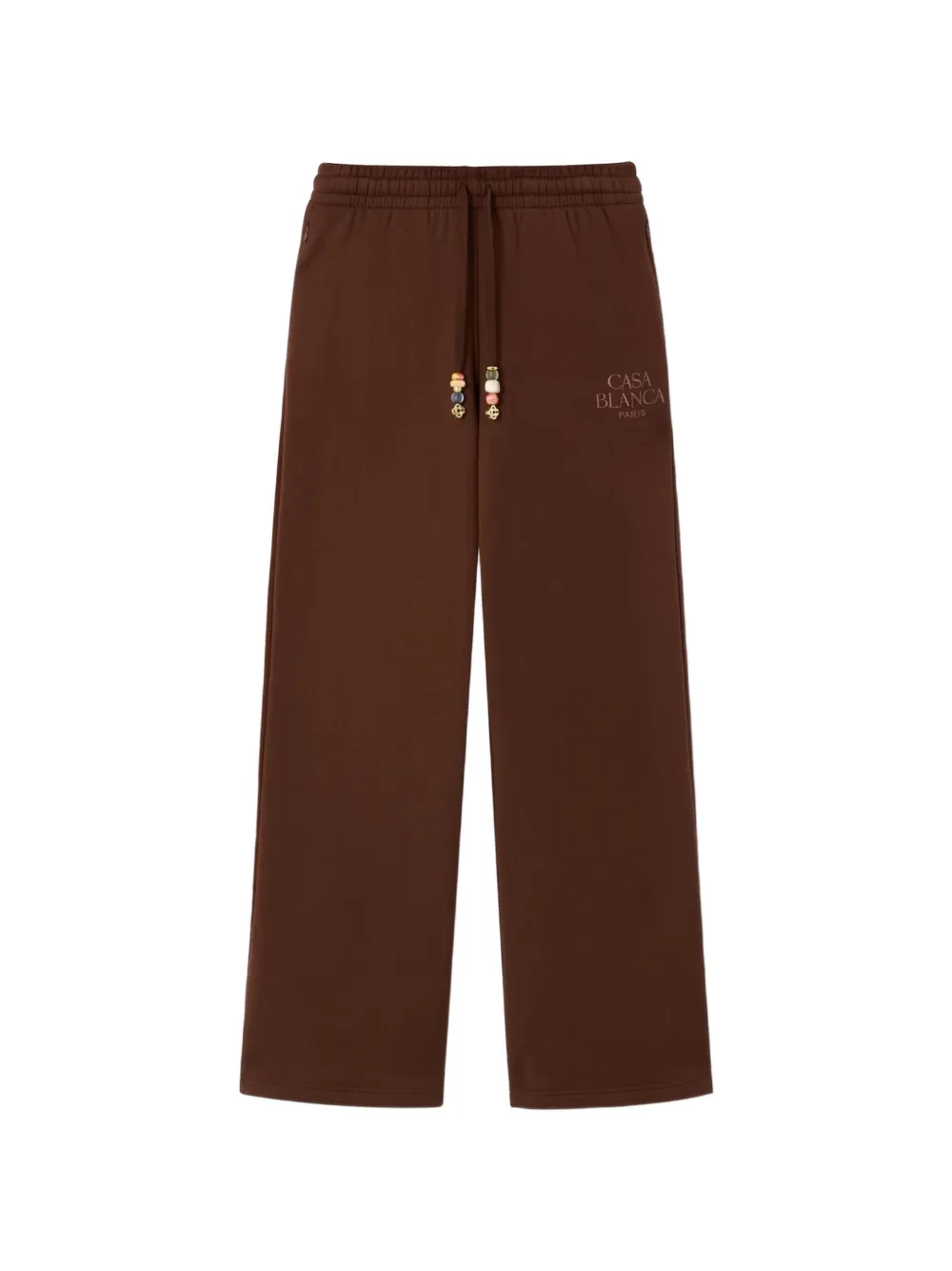 Casablanca wide-leg track pants - Marrone